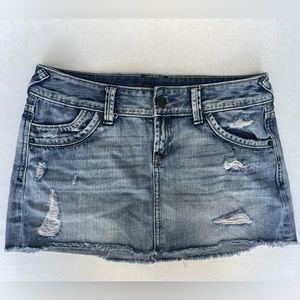 Woman’s Express Denim Mini Skirt, size 2